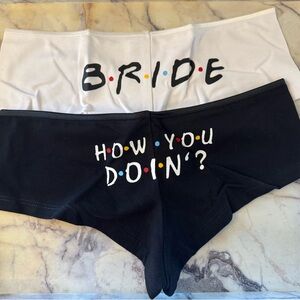 Bride and How You Doin' (Friends TV Show) Underwear Set
